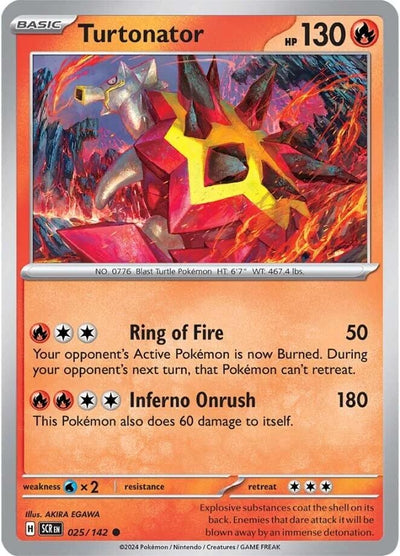 Turtonator (025/142) (SV07: Stellar Crown)
