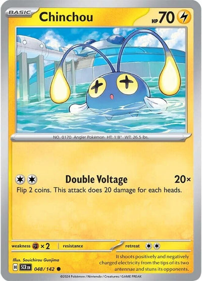Chinchou (048/142) (SV07: Stellar Crown)