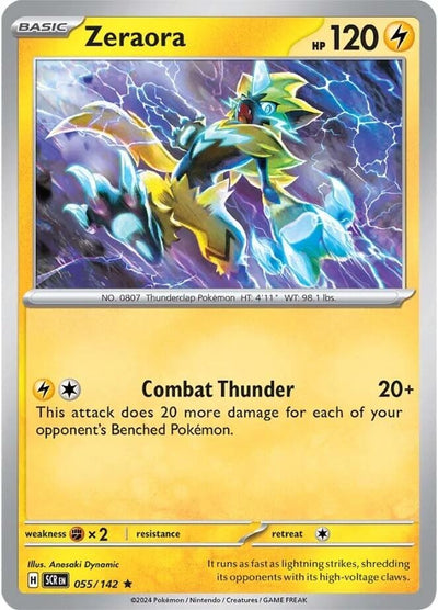 Zeraora (055/142) (SV07: Stellar Crown)