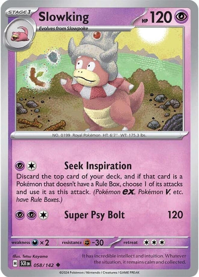 Slowking (058/142) (SV07: Stellar Crown)