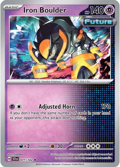 Iron Boulder (071/142) (SV07: Stellar Crown)