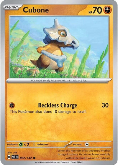 Cubone (072/142) (SCR)