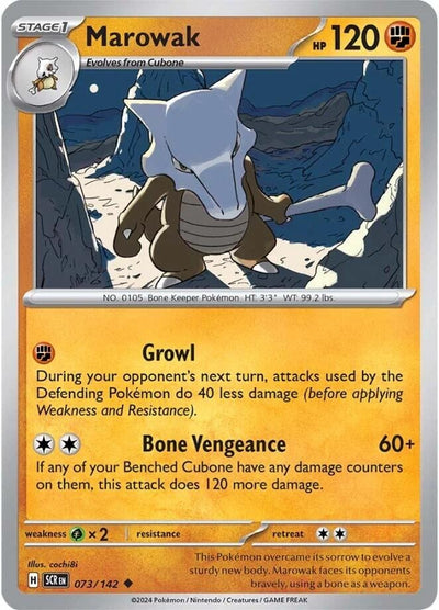 Marowak (073/142) (SV07: Stellar Crown)