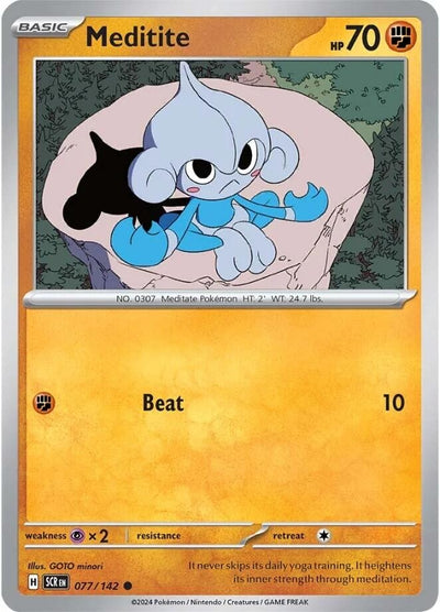 Meditite (077/142) (SV07: Stellar Crown)