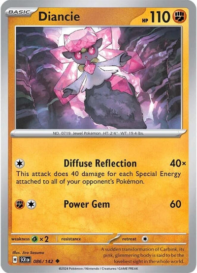 Diancie (086/142) (SV07: Stellar Crown)