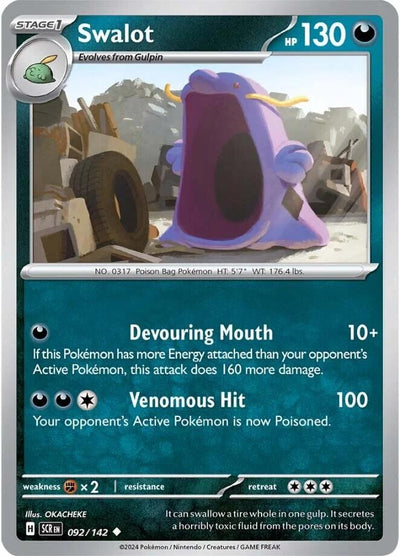Swalot (092/142) (SV07: Stellar Crown)