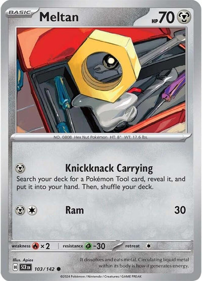 Meltan (103/142) (SV07: Stellar Crown)