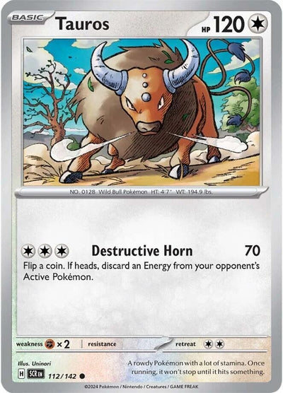 Tauros (112/142) (SV07: Stellar Crown)