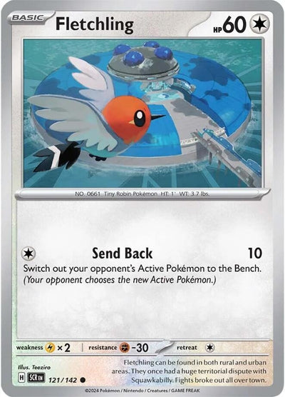 Fletchling (121/142) (SV07: Stellar Crown)
