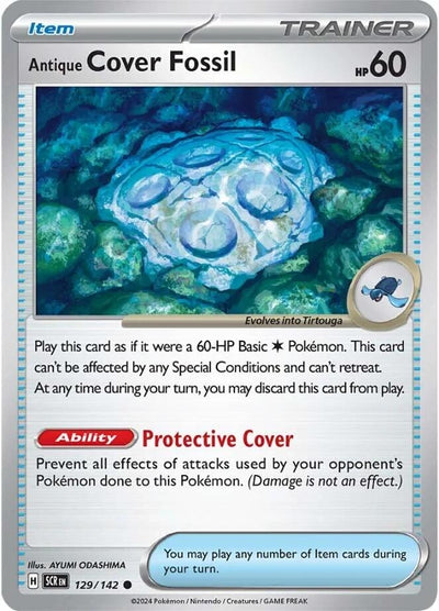 Antique Cover Fossil (129/142) [SV07: Stellar Crown]