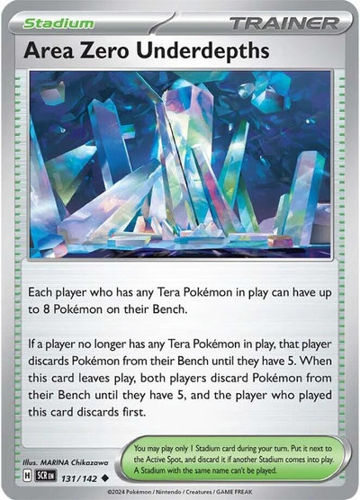 Area Zero Underdepths (131/142) (SV07: Stellar Crown)