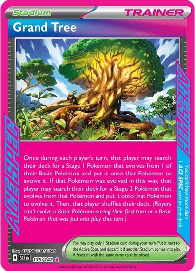 Grand Tree (136/142) [SV07: Stellar Crown]