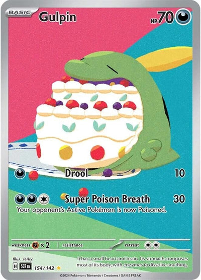 Gulpin (154/142) (SV07: Stellar Crown)
