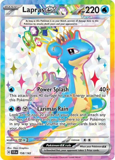 Lapras ex (158/142) [SV07: Stellar Crown]