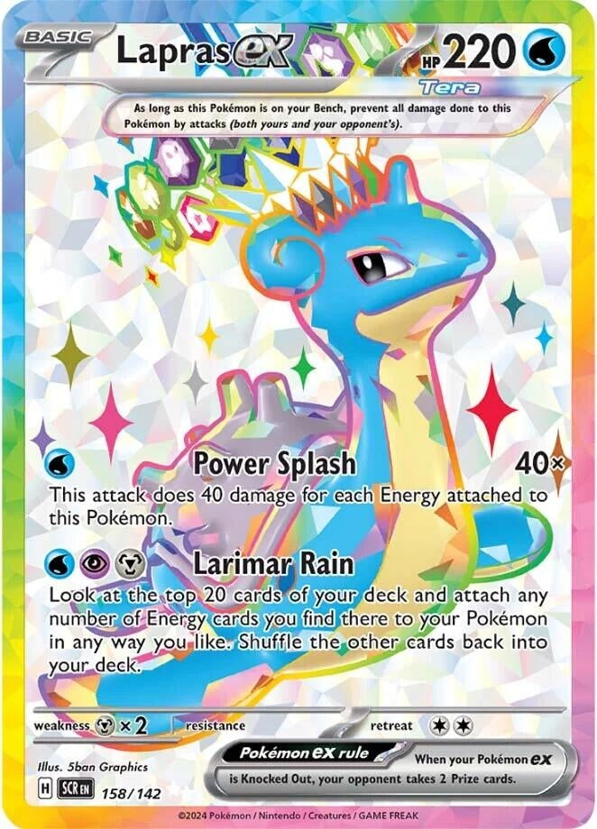Image for Lapras ex (158/142) [SV07: Stellar Crown]