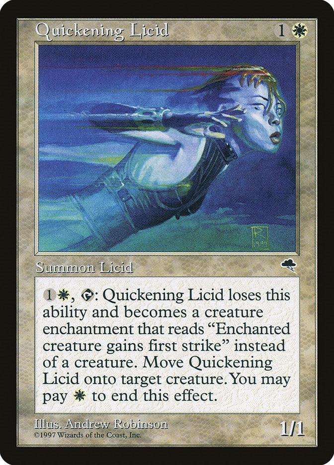 Quickening Licid (36) [TMP] - MTG Single