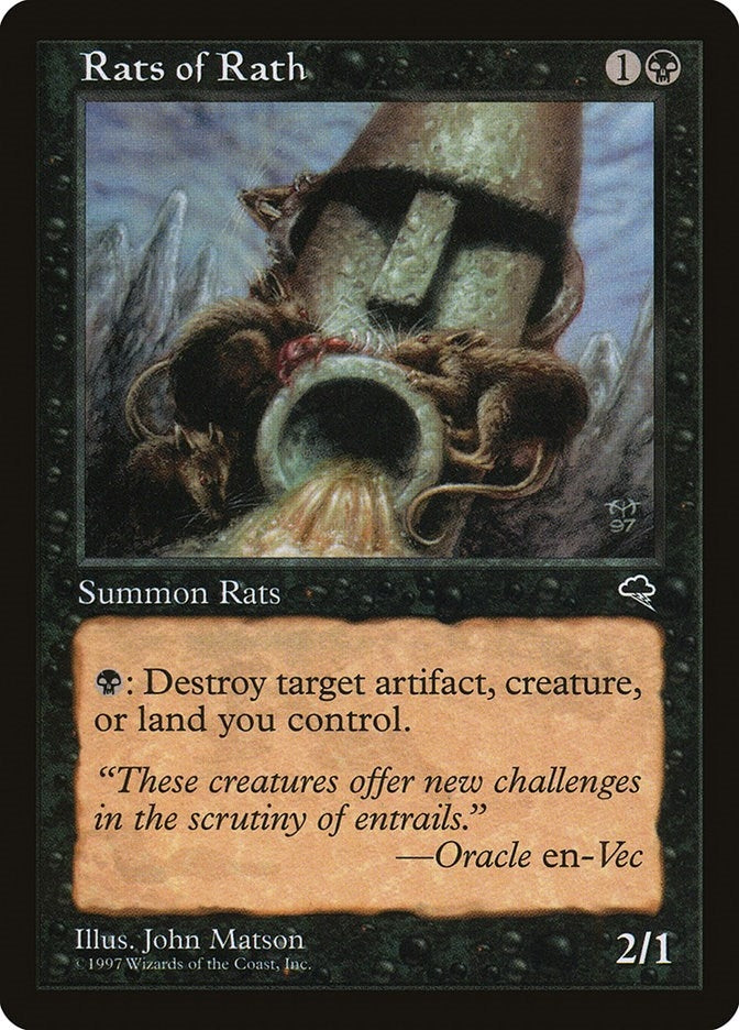 Rats of Rath (150) [TMP] - MTG Single