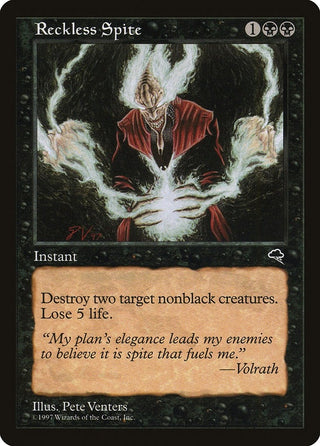 Reckless Spite (152) [TMP] - MTG Single