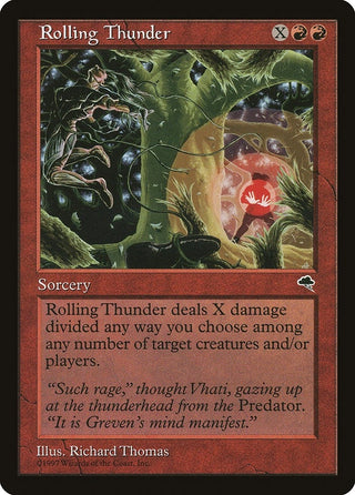 Rolling Thunder (198) [TMP] - MTG Single