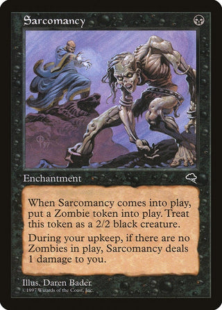 Sarcomancy (154) [TMP] - MTG Single