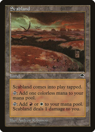 Scabland (325) [TMP] - MTG Single