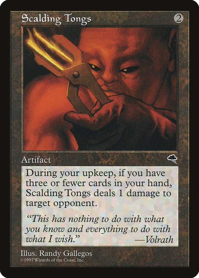 Scalding Tongs (307) [TMP] - MTG Single