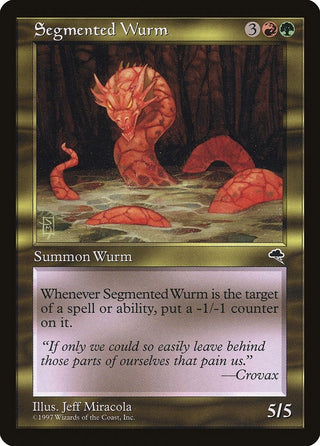 Segmented Wurm (269) [TMP] - MTG Single