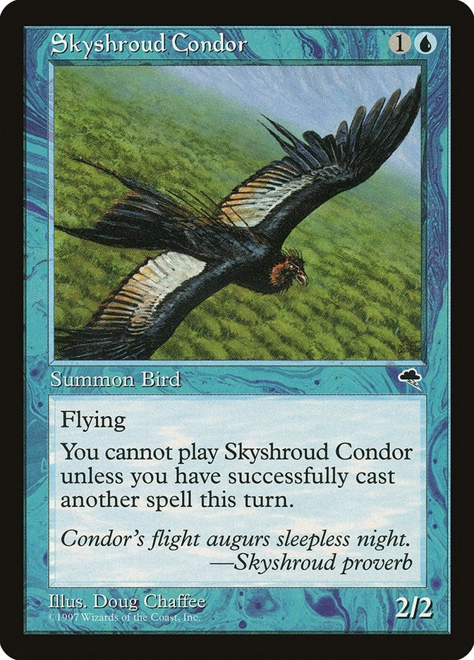 Skyshroud Condor (88) [TMP] - MTG Single