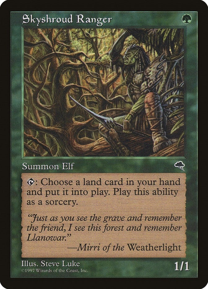 Skyshroud Ranger (256) [TMP] - MTG Single