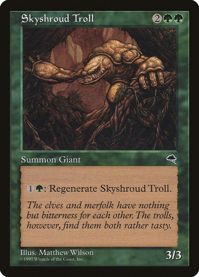 Skyshroud Troll (257) [TMP] - MTG Single
