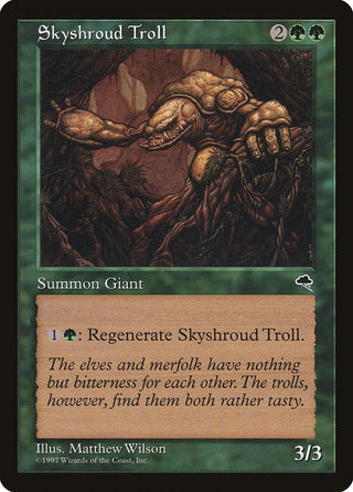 Skyshroud Troll (257) [TMP] - MTG Single