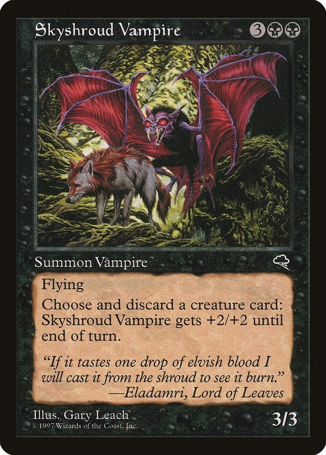 Skyshroud Vampire (157) [TMP] - MTG Single