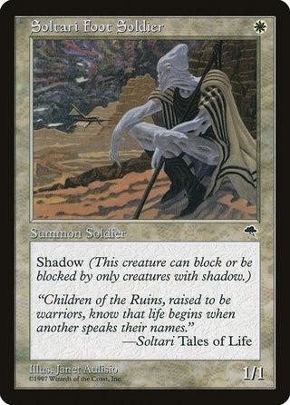 Soltari Foot Soldier (43) [TMP] - MTG Single