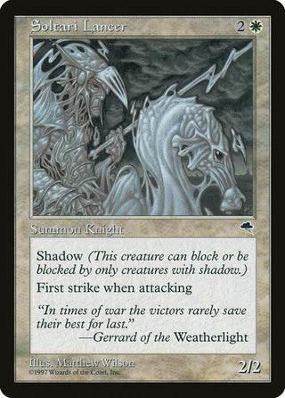 Soltari Lancer (44) [TMP] - MTG Single
