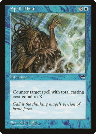 Spell Blast (89) [TMP] - MTG Single