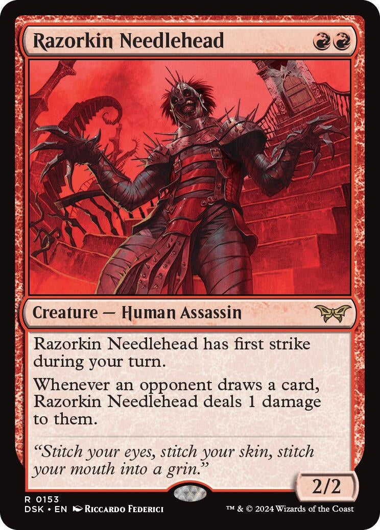 Razorkin Needlehead (153) [DSK] - MTG Single