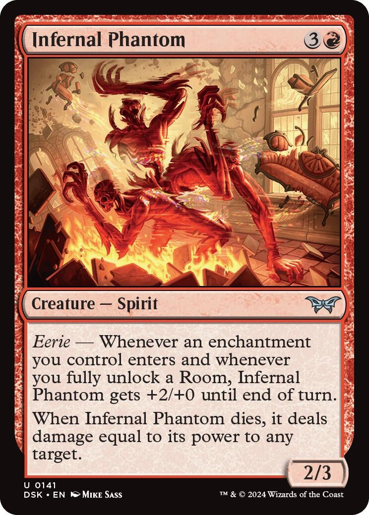 Infernal Phantom (141) [DSK] - MTG Single