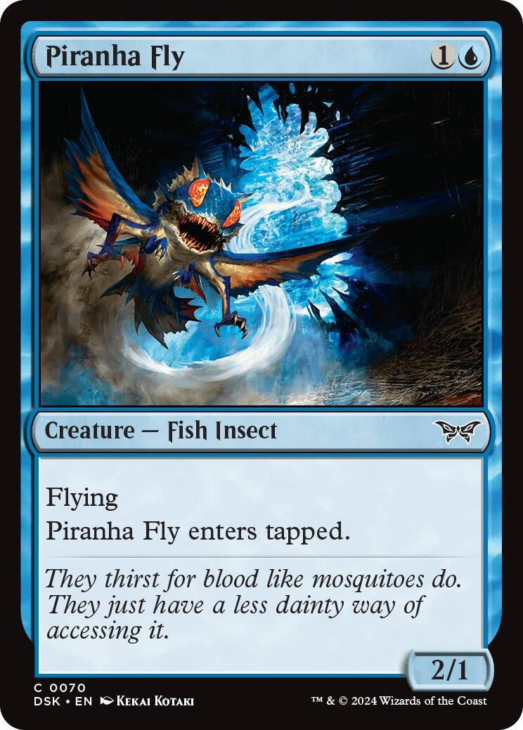 Piranha Fly (70) [DSK] - MTG Single