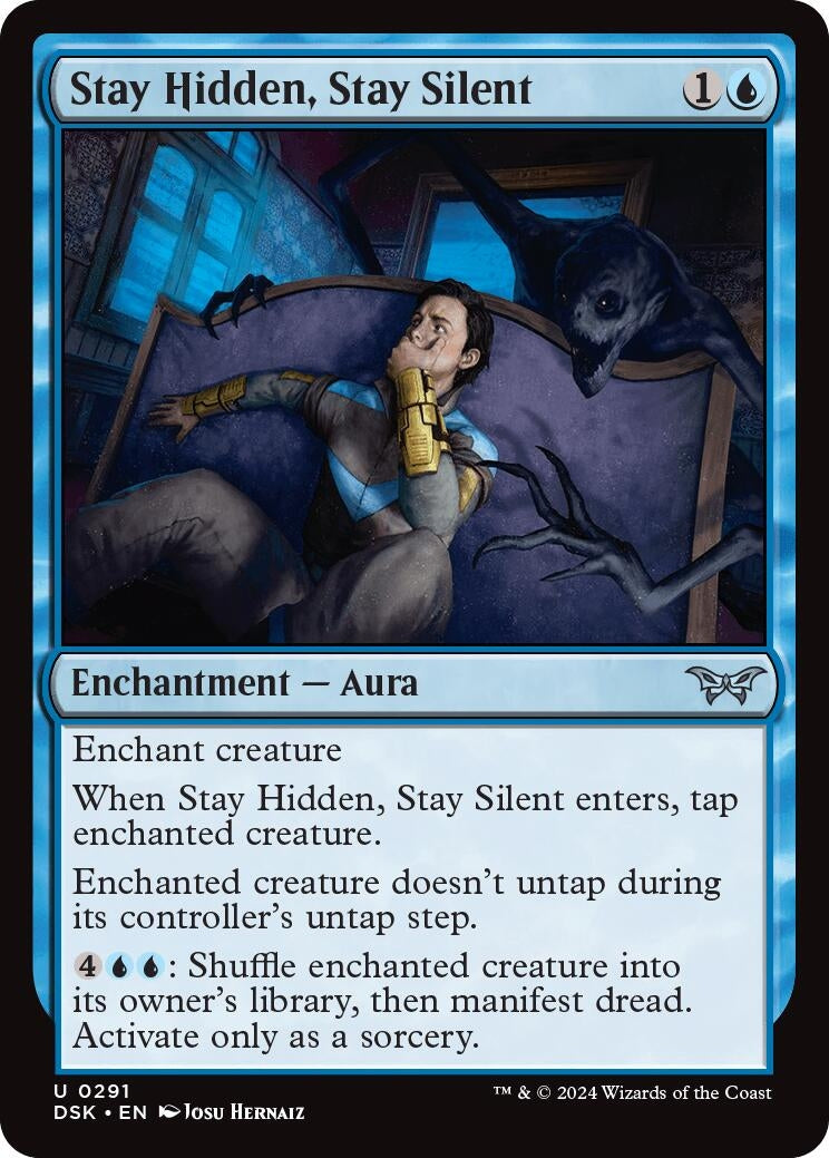 Stay Hidden Stay Silent (0291) (291) [DSK] - MTG Single