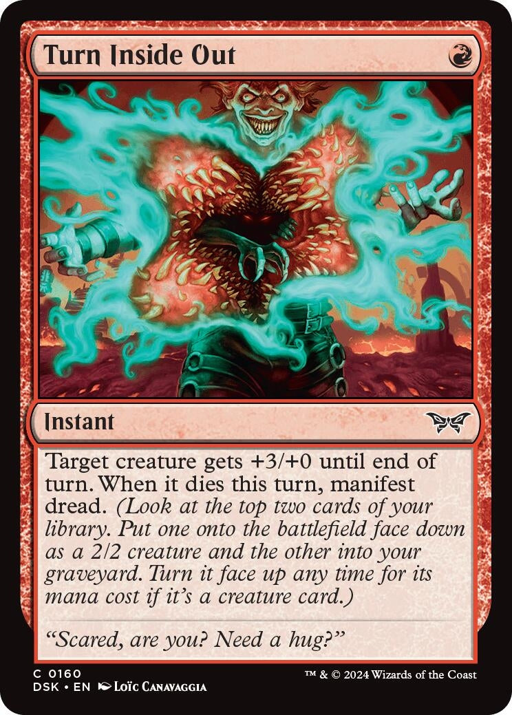 Turn Inside Out (160) [DSK] - MTG Single