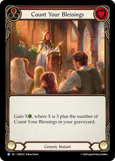 Count Your Blessings (Red) (223) [ROS]