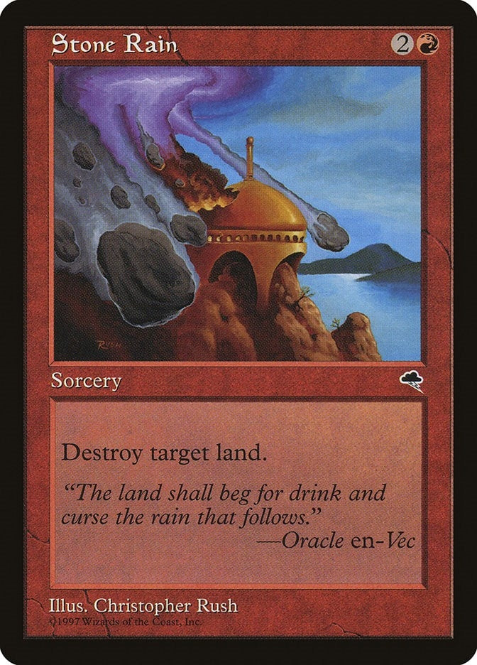 Stone Rain (206) [TMP] - MTG Single
