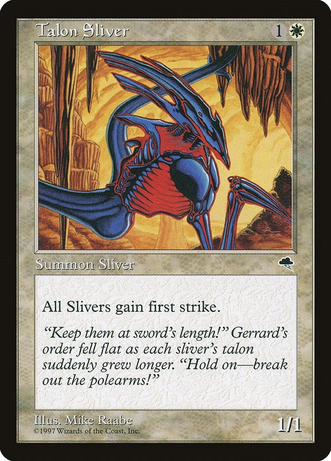 Talon Sliver (50) [TMP] - MTG Single