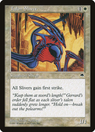 Talon Sliver (50) [TMP] - MTG Single