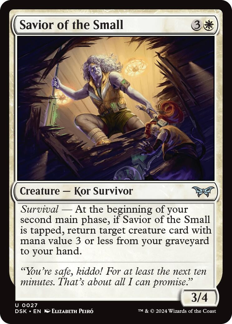 Savior of the Small (27) [DSK] - MTG Single