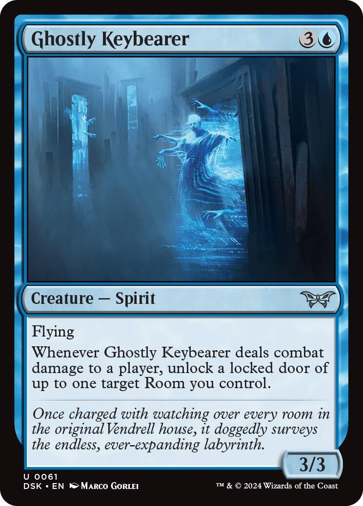 Ghostly Keybearer (61) [DSK] - MTG Single