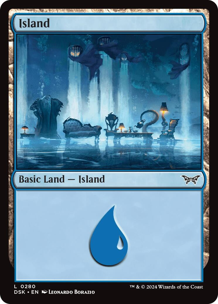 Island (0280) (280) [DSK] - MTG Single
