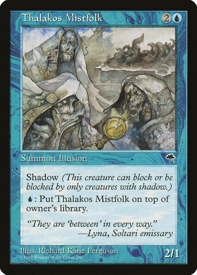 Thalakos Mistfolk (93) [TMP] - MTG Single