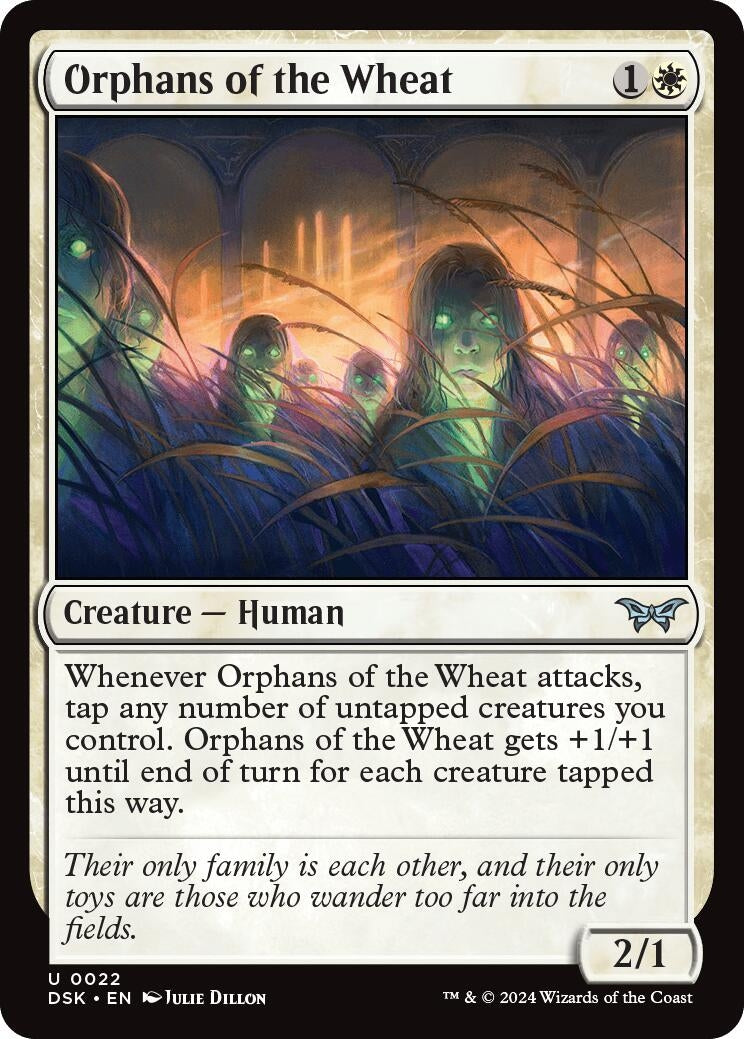 Orphans of the Wheat (22) [DSK] - MTG Single