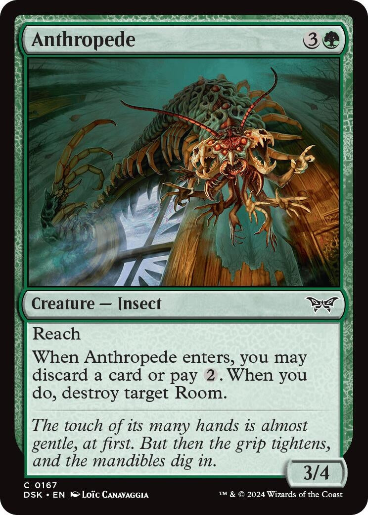 Anthropede (167) [DSK] - MTG Single